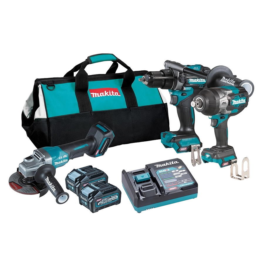 Makita 40V Max Brushless 3-Piece Combo Kit